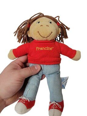Eden 1996 Marc Brown Francine Doll Arthur’s Friend PBS Vintage Stuffed Plush